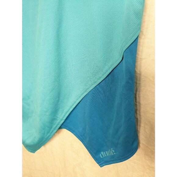 Dude Disc Golf Top Light Blue Pink Authentic Apparel USA Small S - Picture 4 of 7